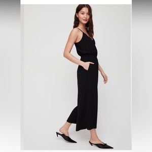 Aritzia Melodie Jumpsuit Black XXS